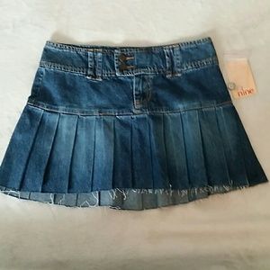 NWT N9NE Denim Skirt Sz. 3
